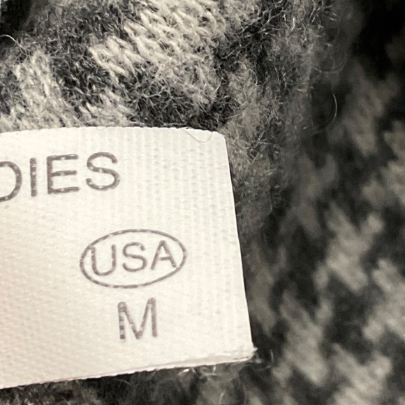 FABIANA FILIPPI GREY MONILI BEAD EMBELLISHED TWO TONE CASHMERE KNIT PULLOVER SWE - Picture 5 of 7